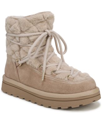 Women's Ovie Lace-Up Faux Fur Boots