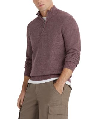 Men's Marled Quarter-Zip Classic-Fit Sweater