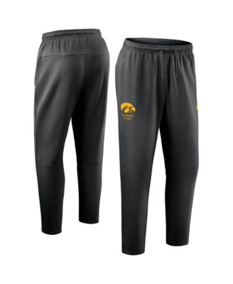 Men's Black Iowa Hawkeyes Primary Dri-FIT Taper Pants