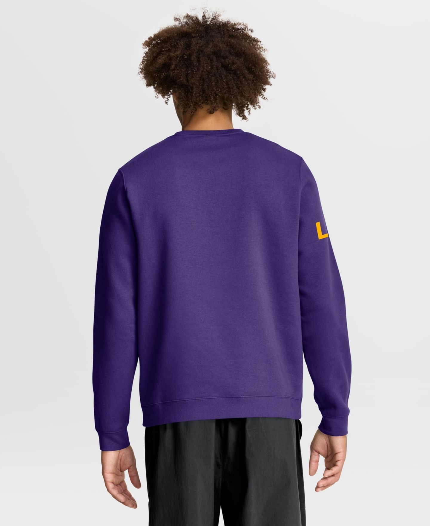 Мужская толстовка Nike Purple LSU Tigers 2026 Sideline Club — фото 2