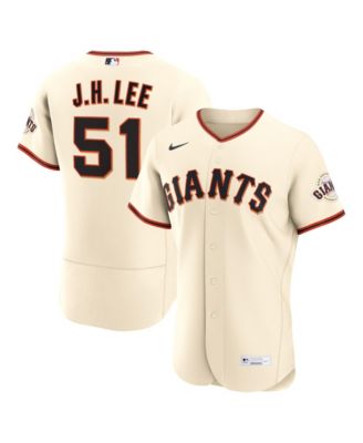 Men's Jung Hoo Lee Cream San Francisco Giants Home Authentic Jersey