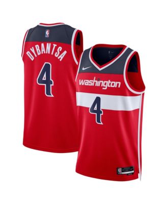 Men's and Women's AJ Dybantsa Red Washington Wizards 2026 NBA Draft Swingman Jersey - Icon Edition