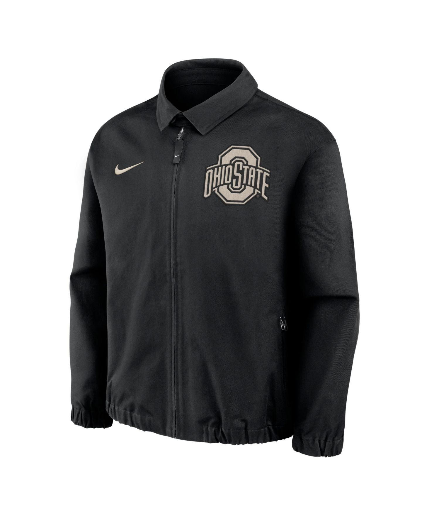 Мужская куртка Nike Black Ohio State Buckeyes Local Full-Zip Twill — фото 4
