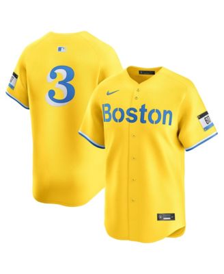 Men's Ceddanne Rafaela Gold Boston Red Sox Alternate Limited Jersey