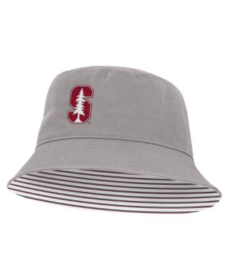 Men's and Women's Gray Stanford Cardinal Primetime Apex Bucket Hat