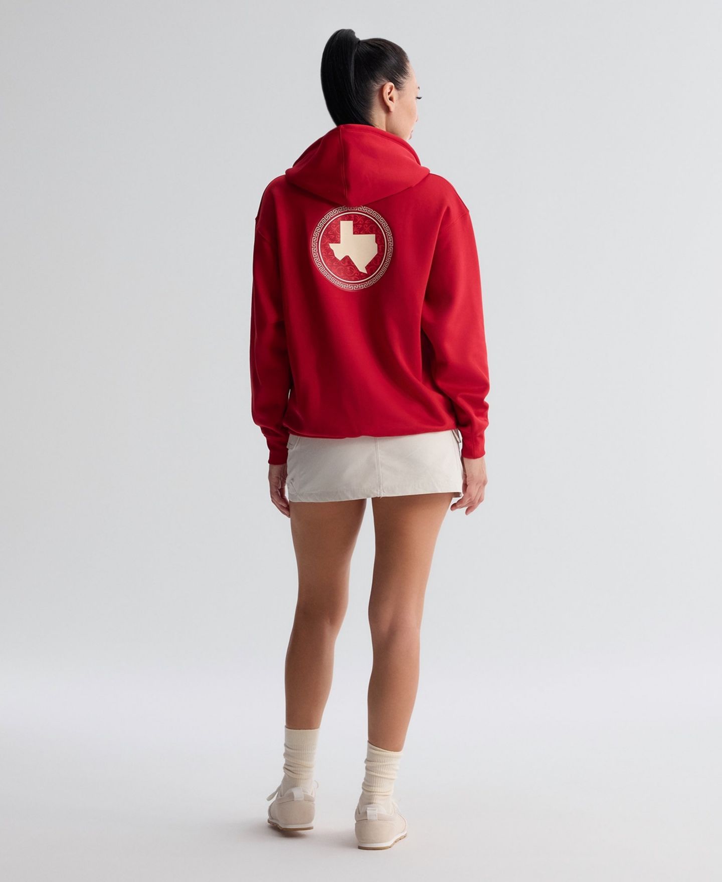 Женское худи Nike Red Texas Rangers Authentic Collection City Connect Therma — фото 4