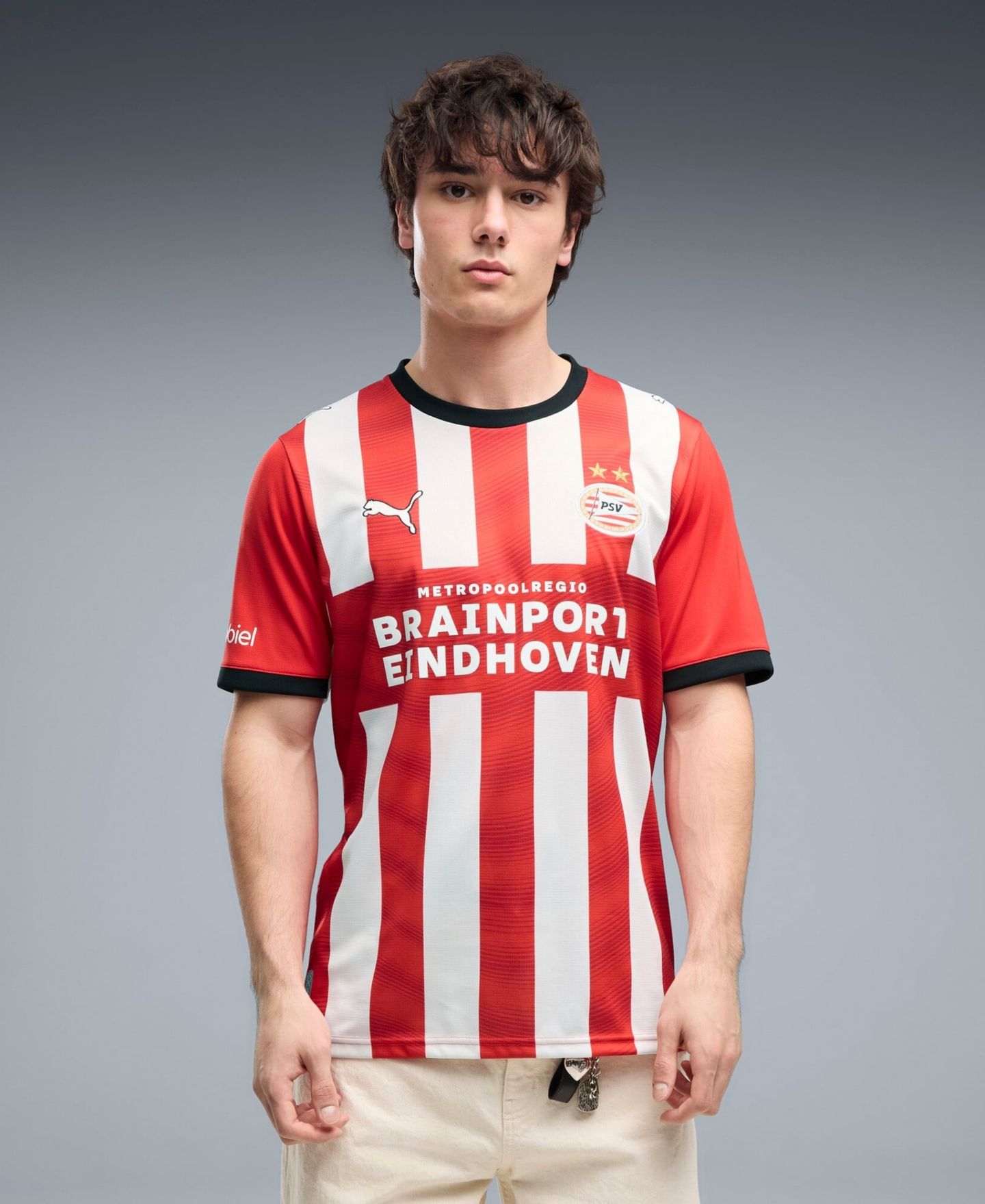 Мужской топ PUMA Red PSV Eindhoven 2026/27 Home Replica Jersey — фото 1