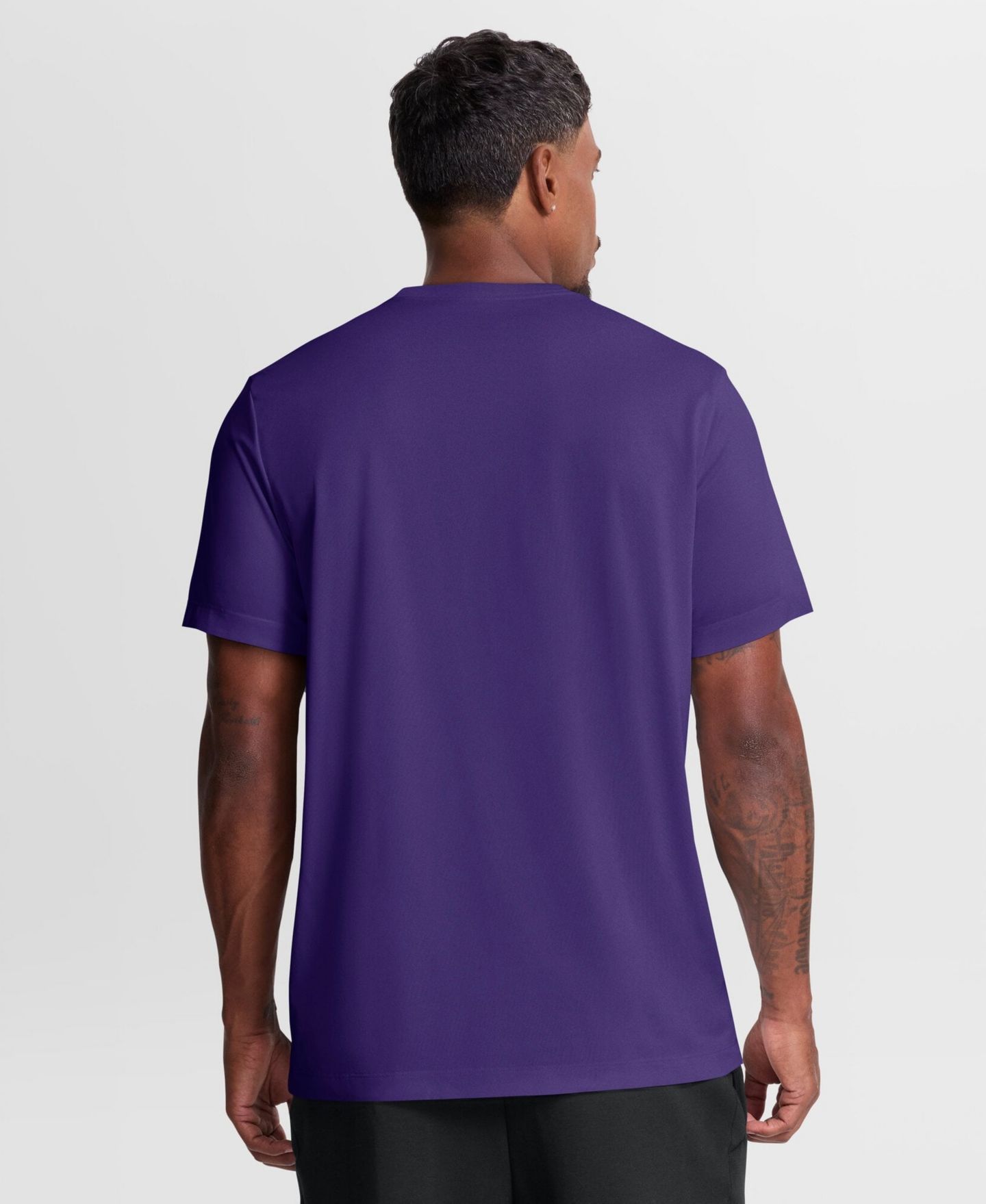 Мужская футболка Nike Purple LSU Tigers Sideline Legend Dri-FIT — фото 2
