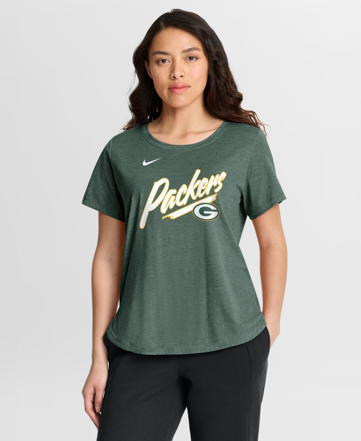 Nike Women's Green Bay Packers Primetime Tri-Blend T-Shirt