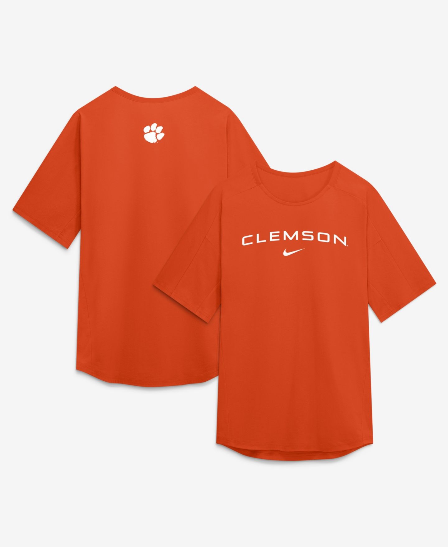 Мужская рубашка Nike Orange Clemson Tigers Golf Club — фото 1