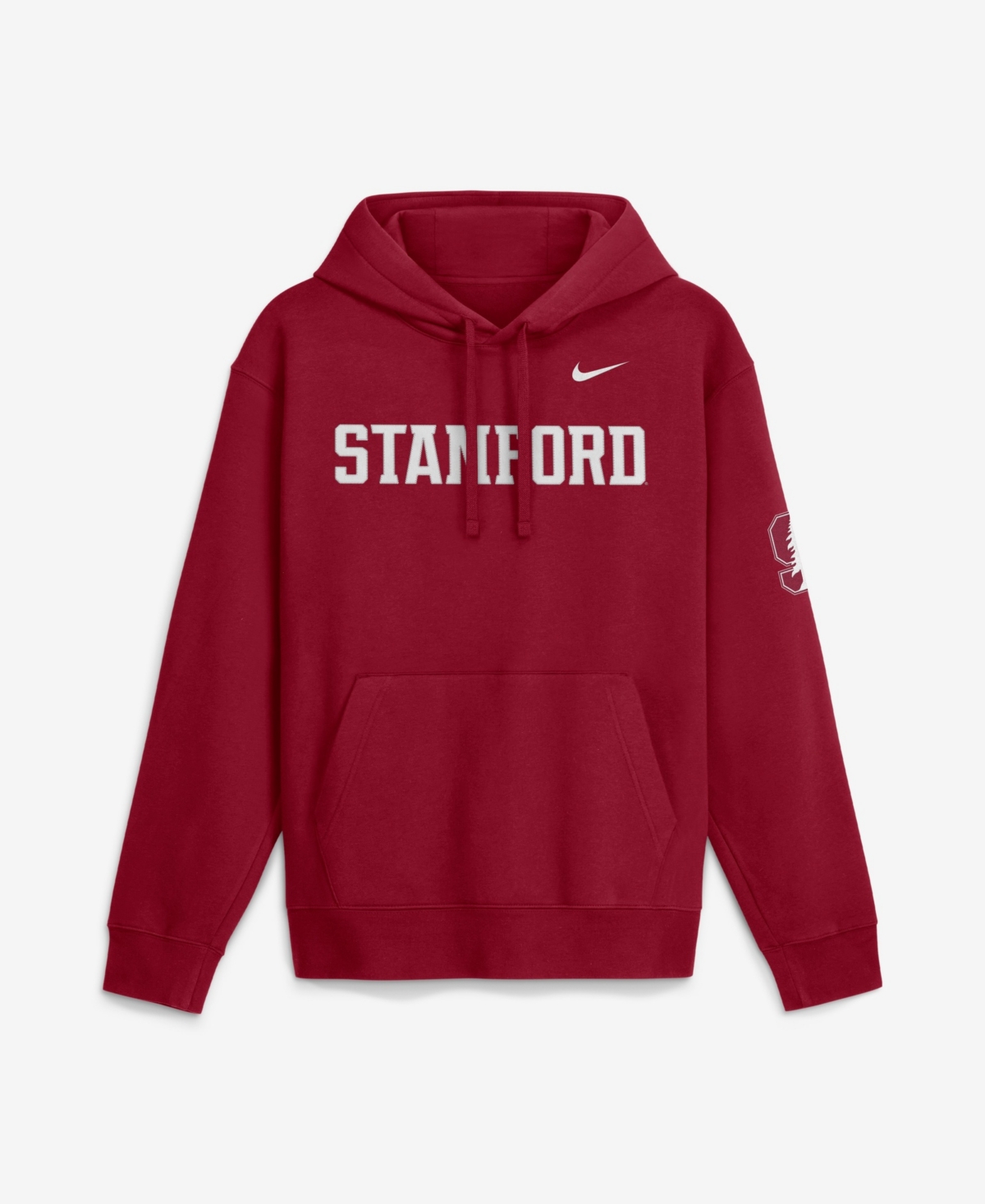 Nike Men's Cardinal Stanford 2026 Sideline Club Fleece Hoodie