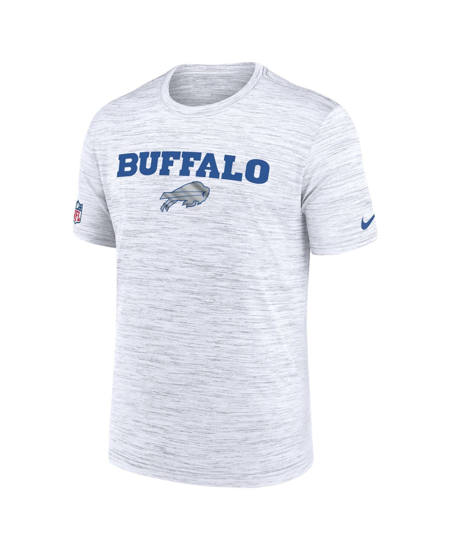 Мужская футболка Nike White Buffalo Bills Rivalries Collection Sideline Velocity — фото 3
