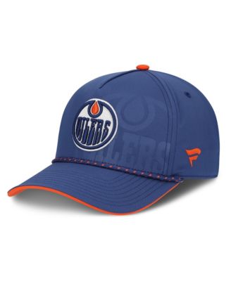 Men's  Blue Edmonton Oilers On Stage Podium A-Frame Adjustable Hat