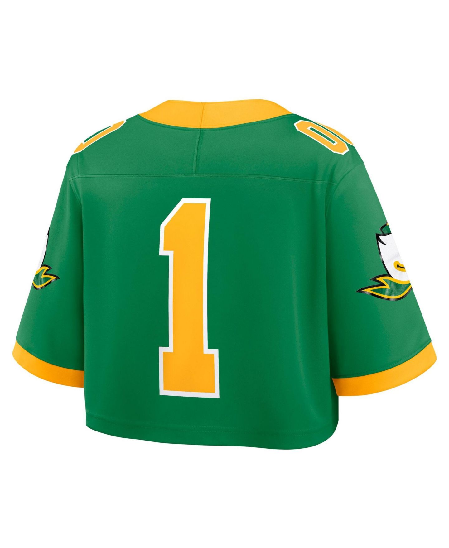 Женский топ Nike Green Oregon Ducks Game Crop Top Jersey — фото 3