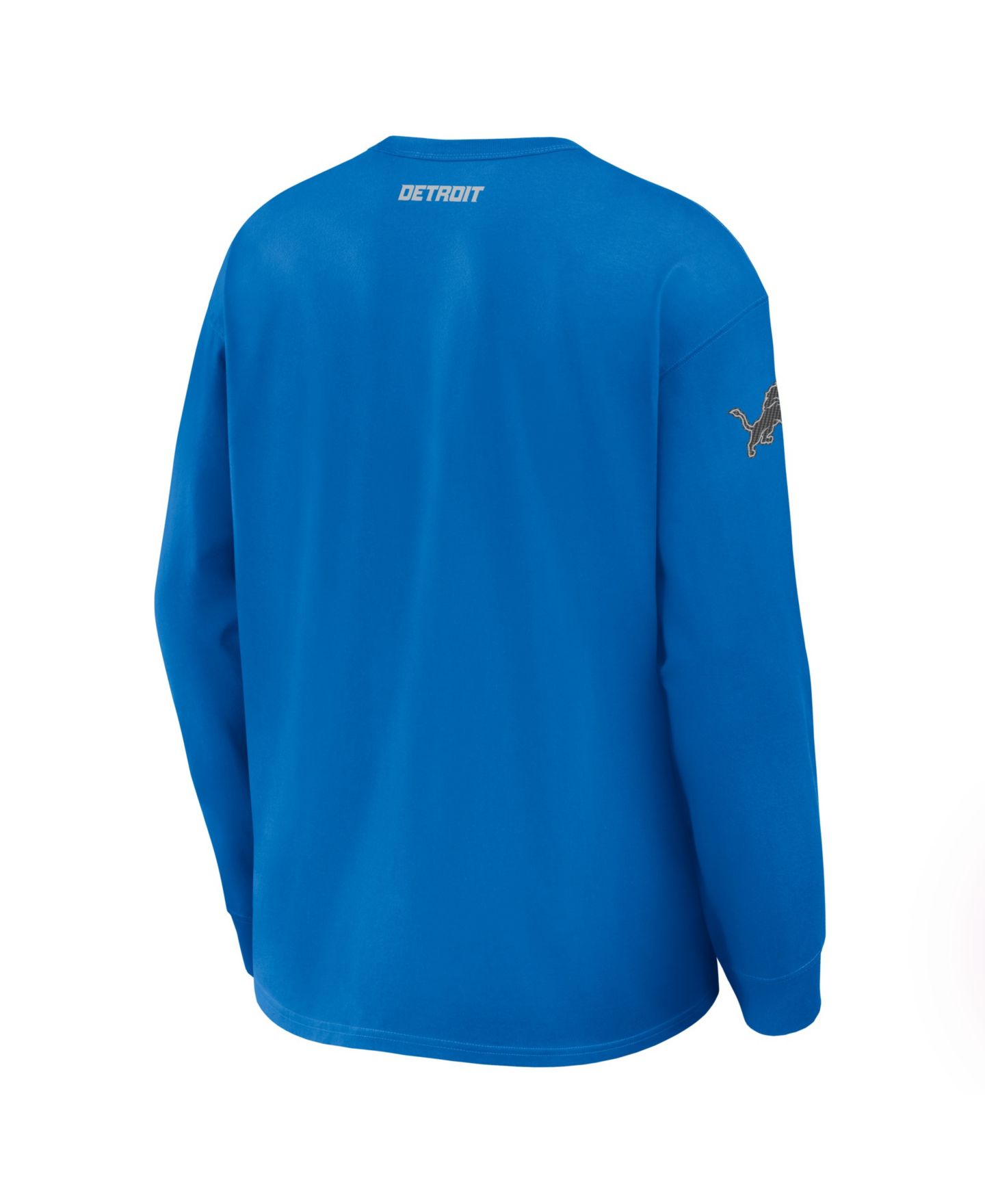 Мужская футболка Nike Blue Detroit Lions 2026 Rivalries Collection Max90 Long Sleeve — фото 5