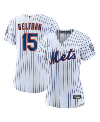 Women's Carlos Beltran White New York Mets 2026 Baseball Hall of Fame Retired Player Replica Jersey