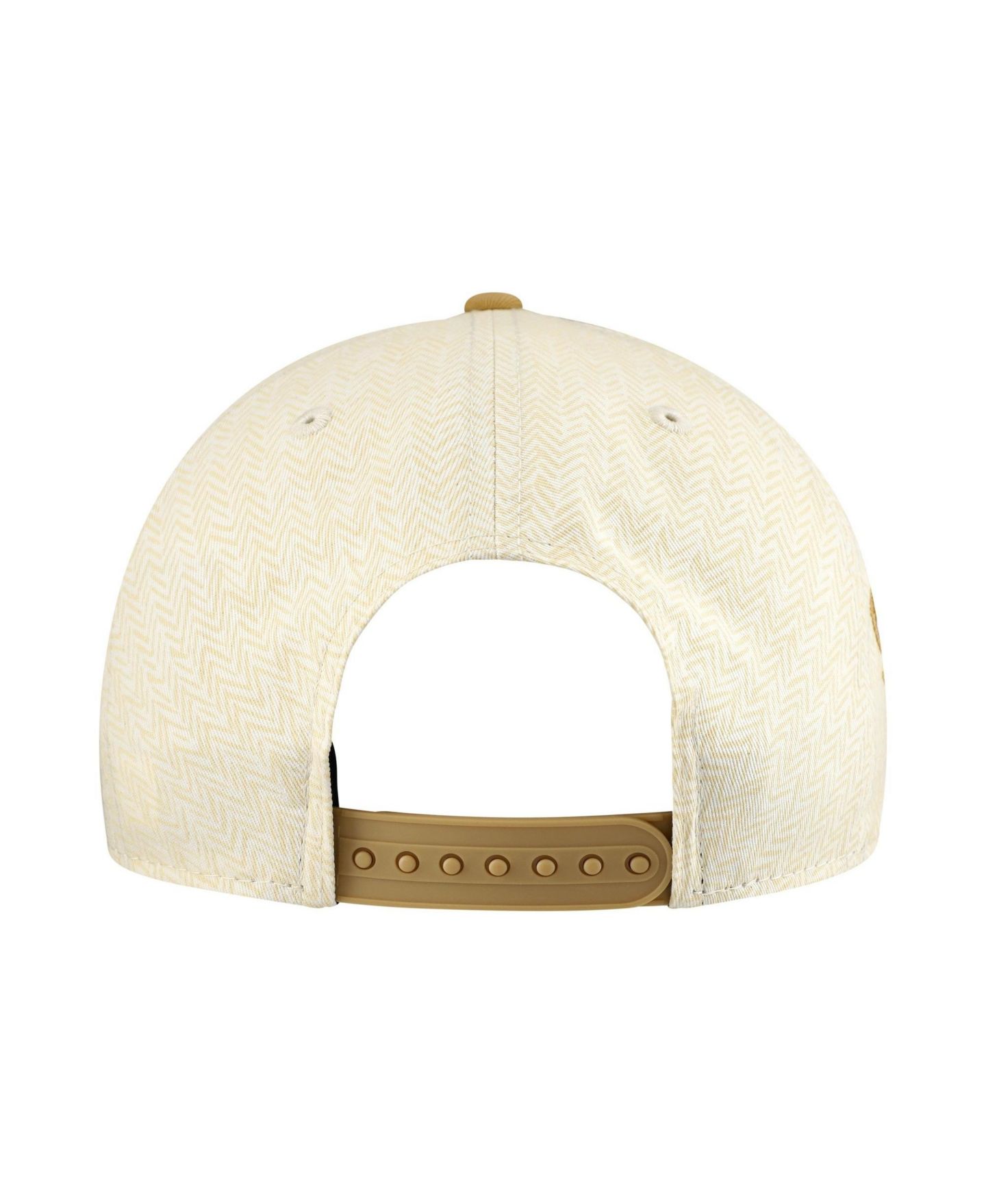 Мужская кепка New Era Cream Chicago Bulls Herringbone 9FIFTY A-Frame Snapback Hat — фото 4