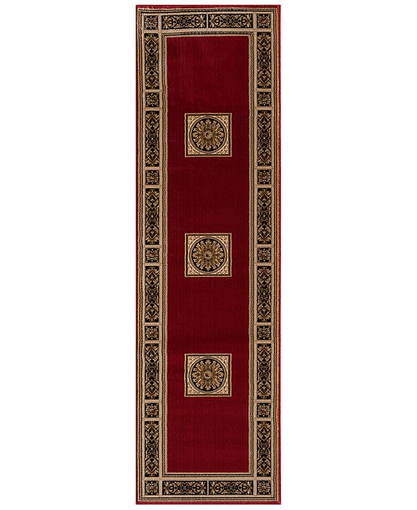 Km Home Sanford Milan 2 3 X 7 7 Runner Rug Created For Macy S Reviews Rugs Macy S