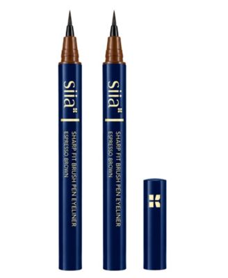2-Pieces Sharp Fit Brush Pen Eyeliner