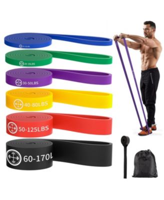 Resistance Exercise Bands for Home Workout Pull Up with Carry Bag