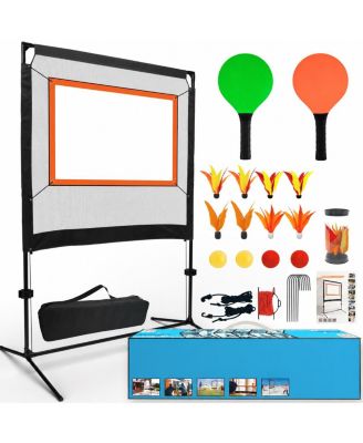 Competitive Paddle Ball Game Easy to Learn Indoor Outdoor Play For All Ages