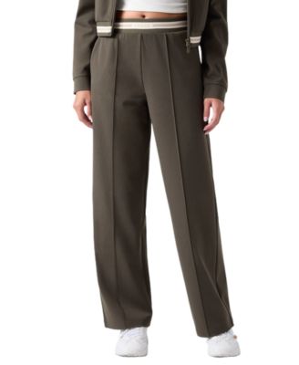 Women's Goliarda Wide-Leg Pull-On Mid-Rise Pants