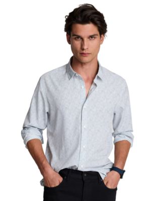 Men's Classic-Fit Spread-Collar Long-Sleeve Shirt