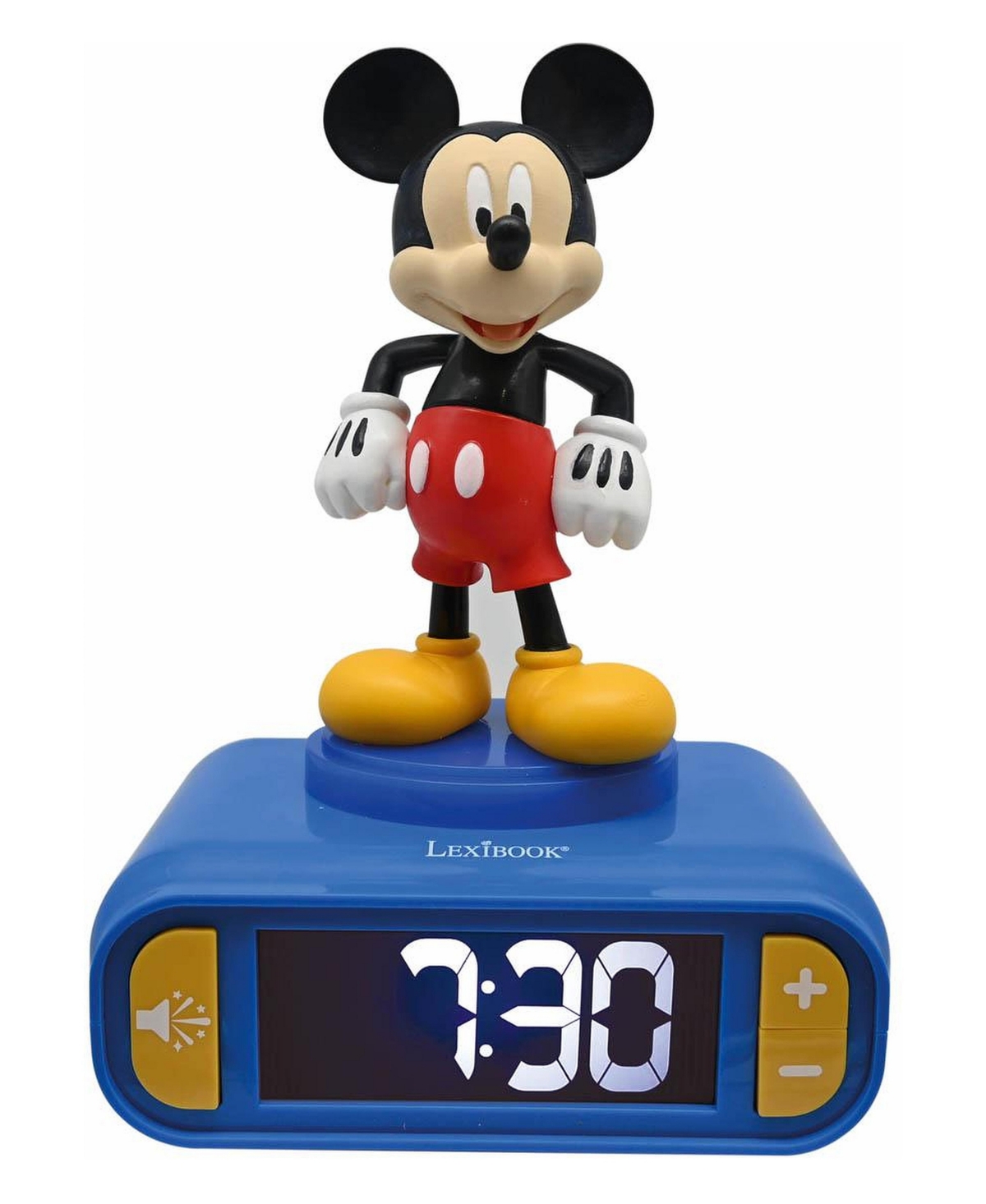 Disney Mickey Nightlight Alarm Clock with Sound Effects