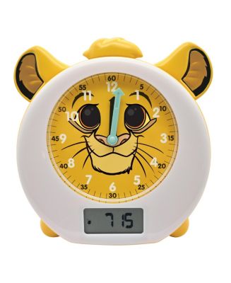 Disney Lion King Simba Talking Dual-Alarm Sleep Coach Night Light Clock ...