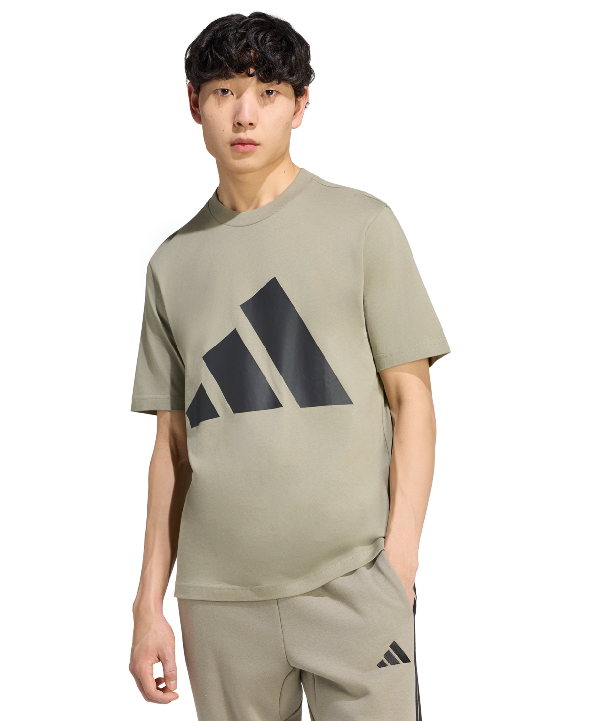 adidas Men's Essentials Big Logo Regular-Fit T-Shirt