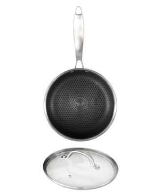Tri-Ply Stainless Steel 1.5-Quart Saucepan with Lid