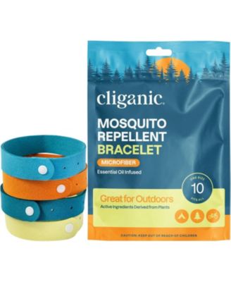 Mosquito Repellent Bracelets - Microfiber - 10 Pack