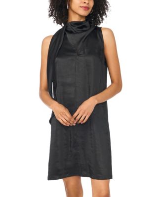 Women's A-Line Mini Dress with Scarf