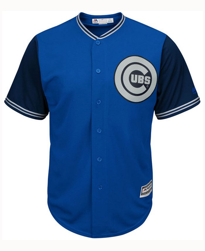 Chicago Cubs Nike Official Replica Home Jersey - Mens with Rizzo 44 printing