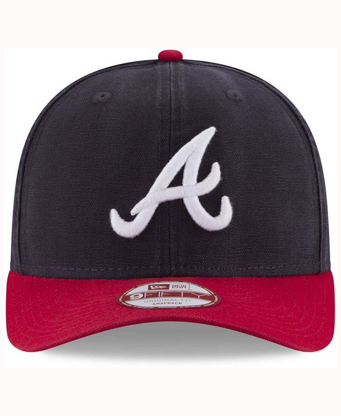 New Era Atlanta Braves Vintage Washed 9FIFTY Snapback Cap - Macy's