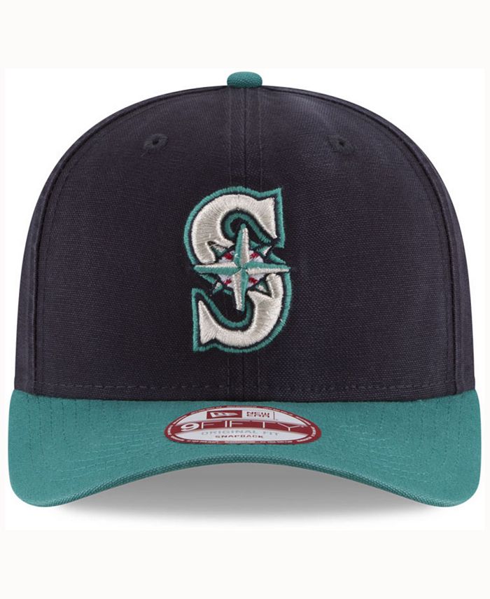New Era Seattle Mariners Vintage Washed 9FIFTY Snapback Cap - Macy's