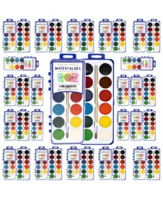 Bulk Watercolors, 36 Packs, 12 Colors