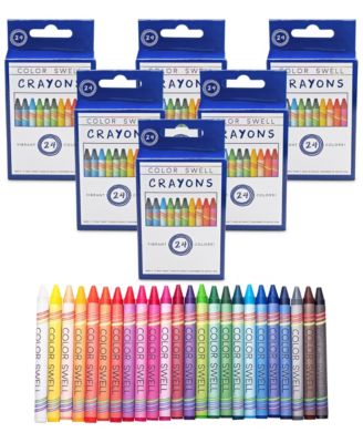 Bulk Crayons 6 Packs 24 per Pack 144 Total