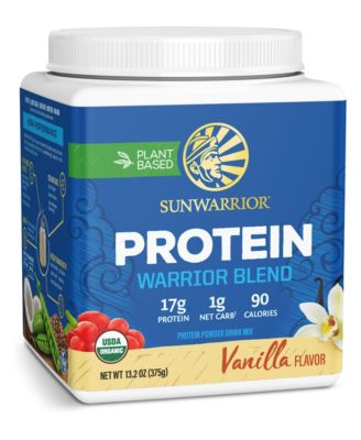 Warrior Blend Protein Powder, Vanilla Flavor, 375 Gram, 15 Servings