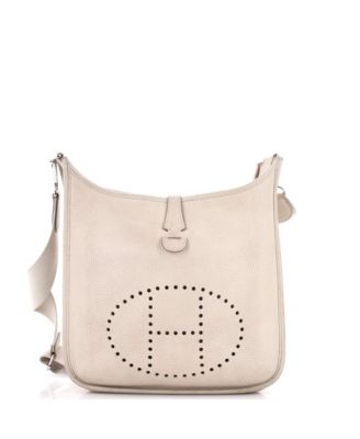 Pre-Owned Hermes PM Evelyne Bag Gen III Clemence