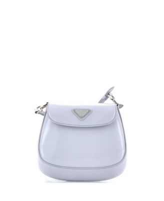 Mini Cleo Flap Shoulder Bag Spazzolato Leather