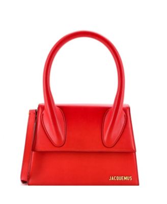 Le Grand Chiquito Crossbody Top-Handle Leather Bag