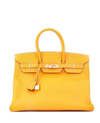 Pre-Owned Hermes Candy 35 Handbag Epsom