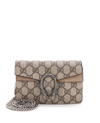 Super Mini Dionysus Bag GG Coated Canvas
