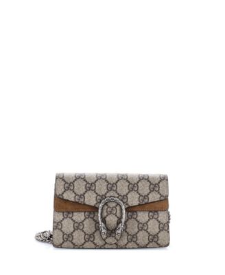 Super Mini Dionysus Bag GG Coated Canvas