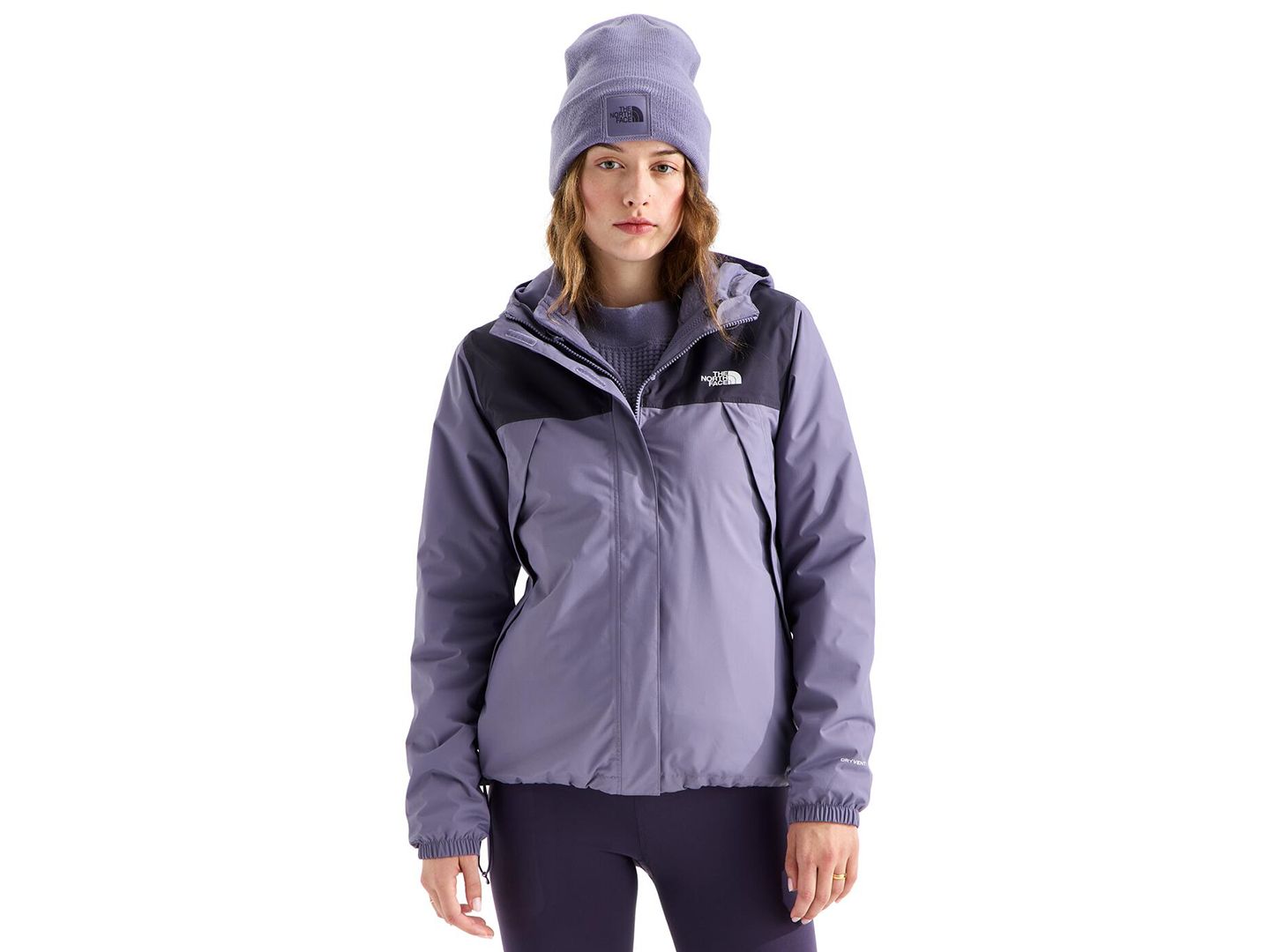 Женская куртка The North Face Antora Triclimate, цвет: Сливовый — фото 1