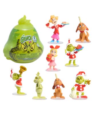 Grinch 8-Piece Collectible Figure Set, Ages 3+