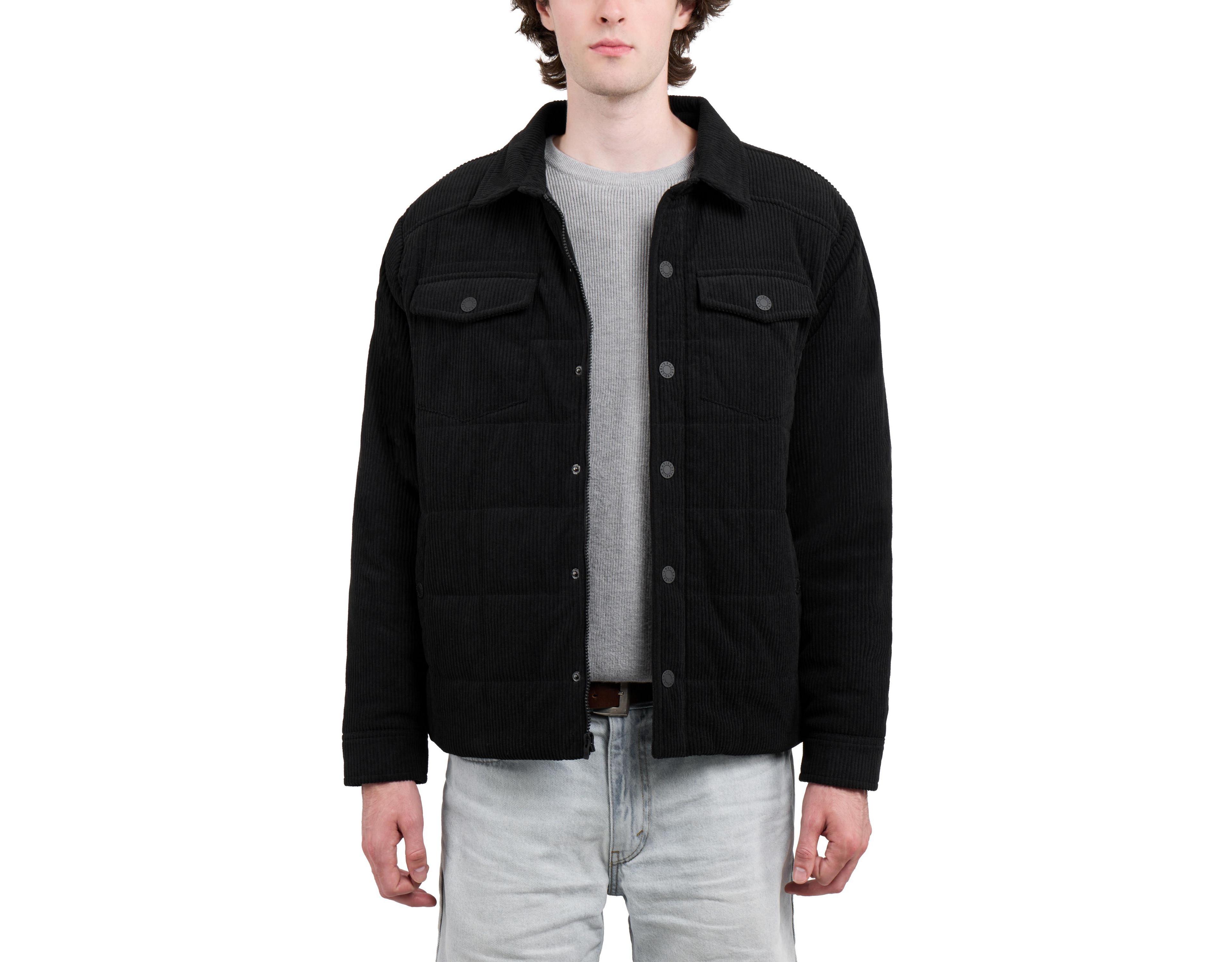 Xray Men's Regular Fit Quilted Corduroy Jacket