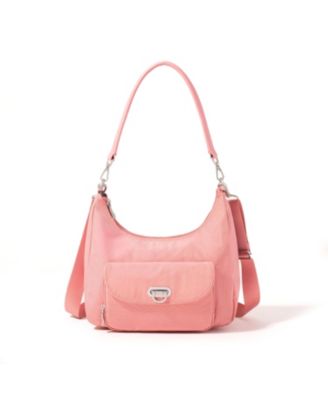 Coastal Flip Lock Half Moon Bag
