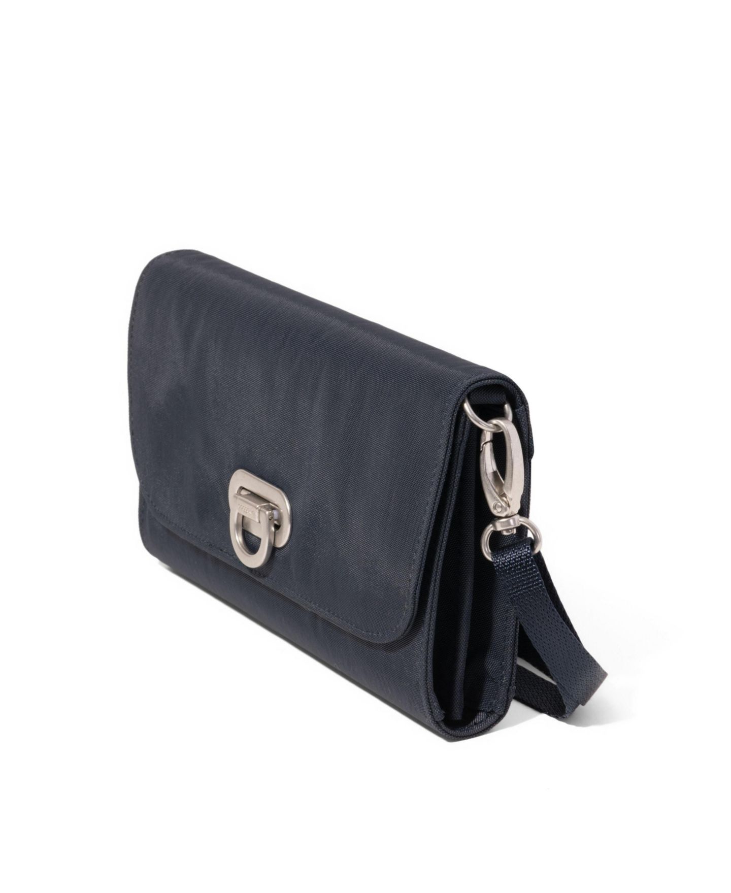Женский кошелёк Baggallini Coastal Flip Lock RFID Phone Wallet Crossbody Bag, цвет: Тёмно-синий — фото 2